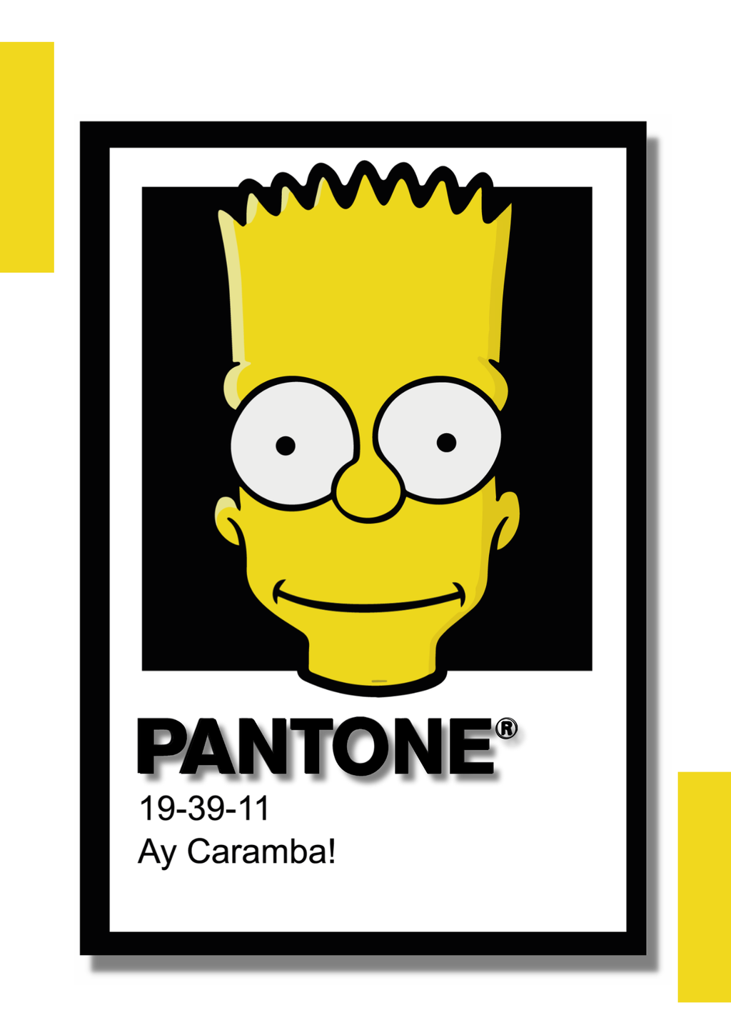 PANTONE Bart Simpsons