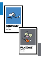 PANTONE Tommy y Daly Simpsons