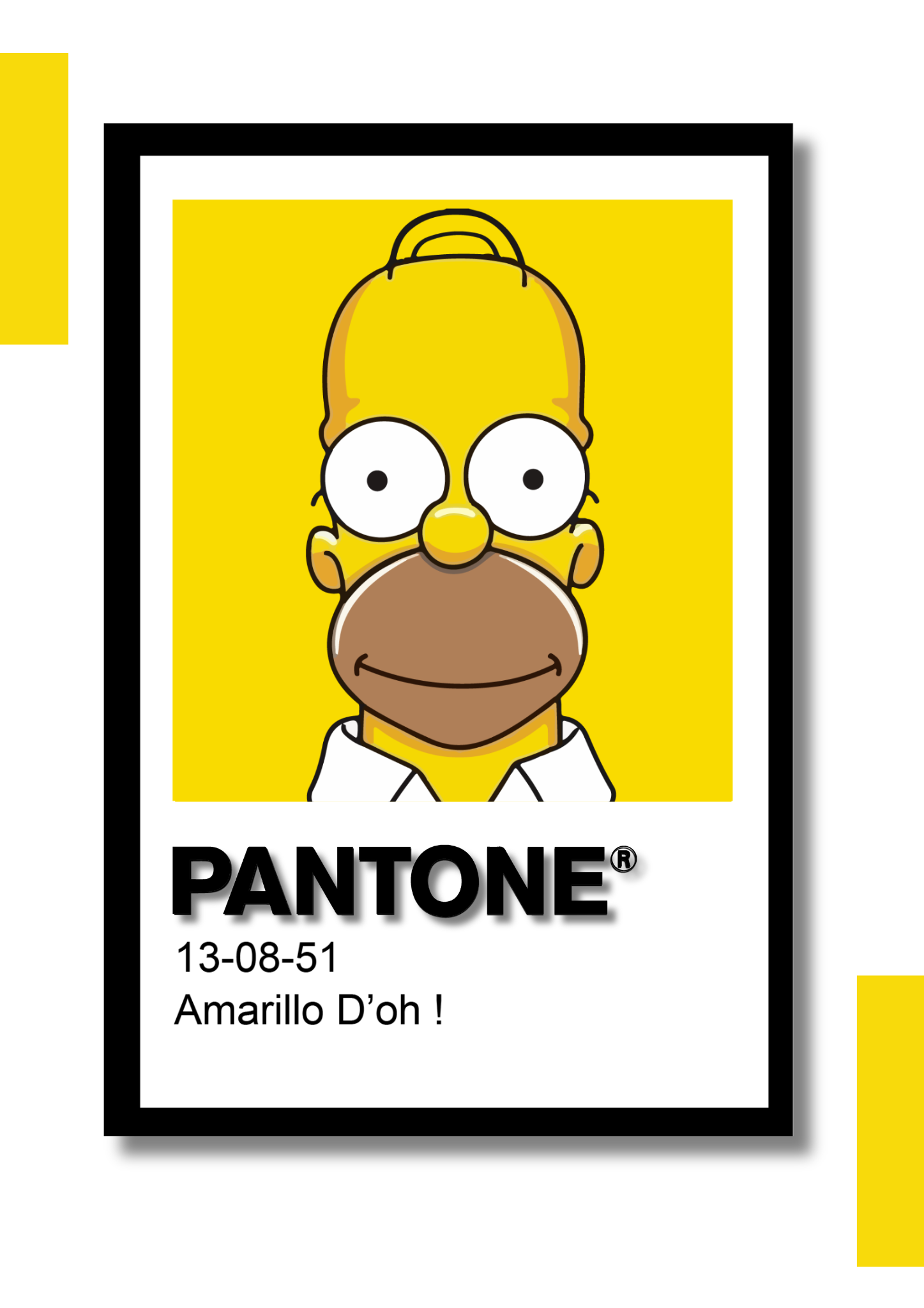 PANTONE HOMERO  SIMPSONS