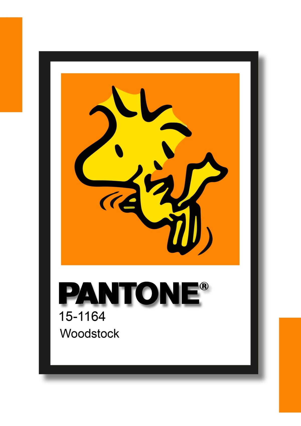 Cuadro Decorativo Pantone Snoopy y sus Amigos – Peanuts