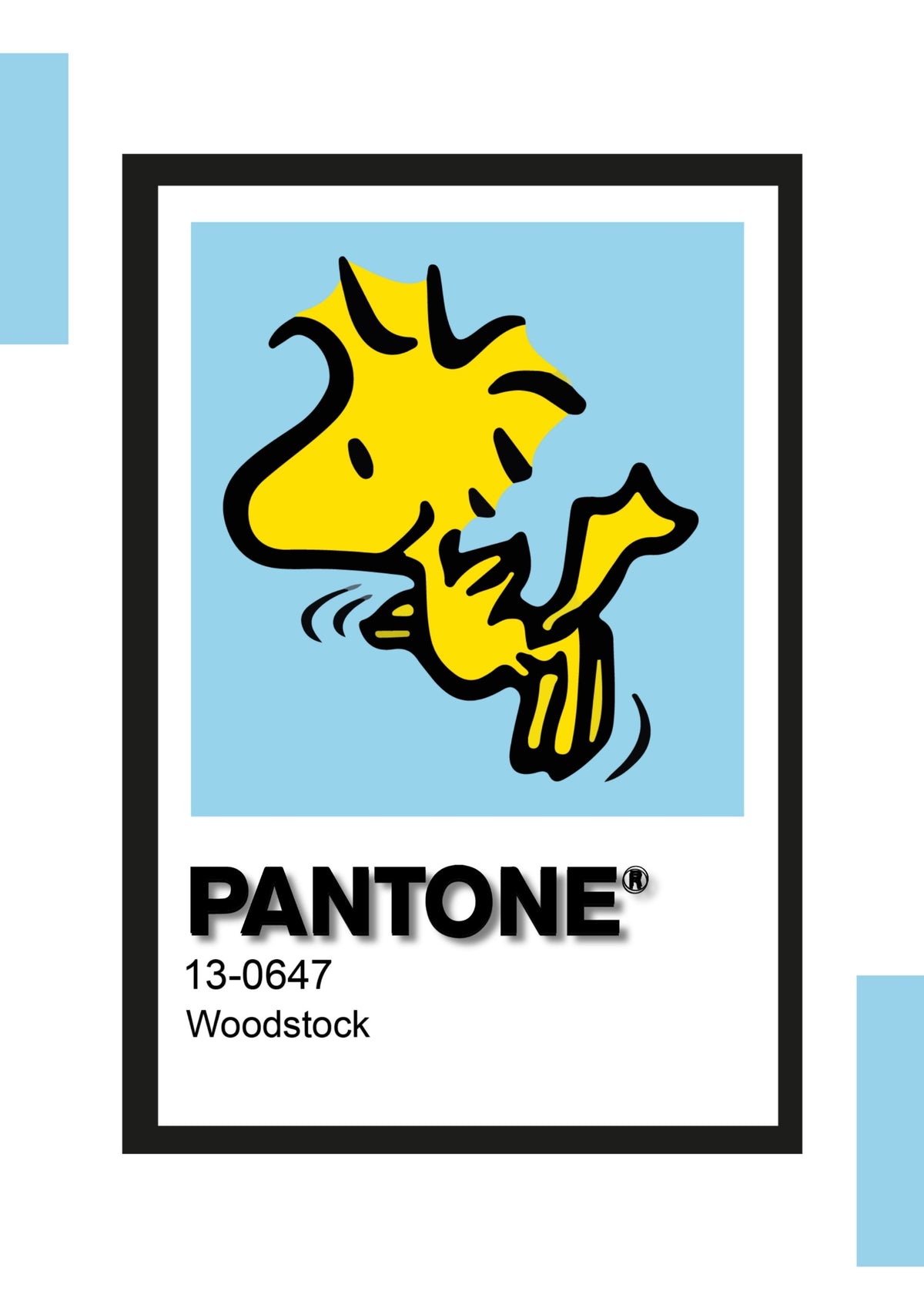 Cuadro Decorativo Pantone Snoopy y sus Amigos – Peanuts