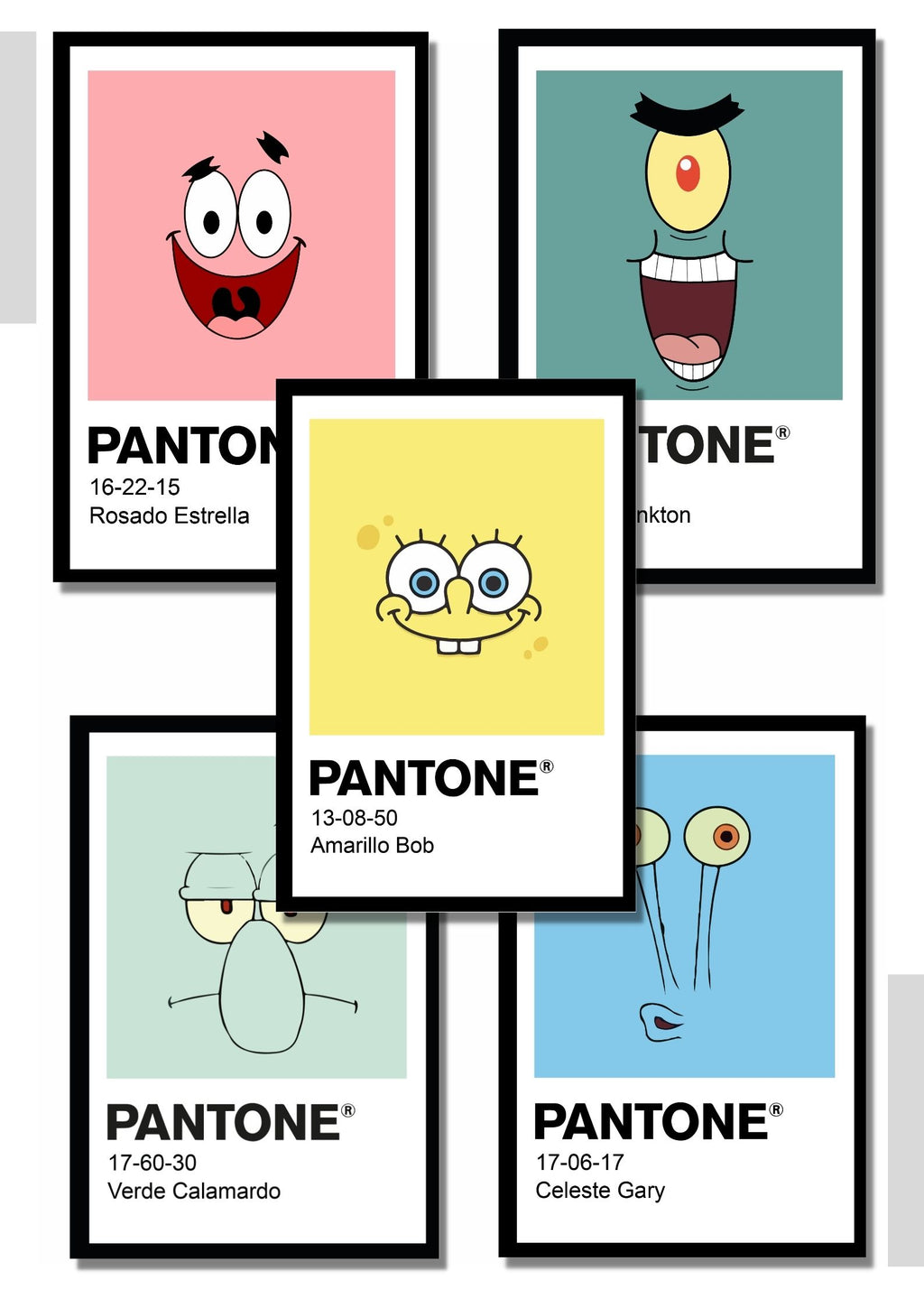 PANTONE BOB ESPONJA