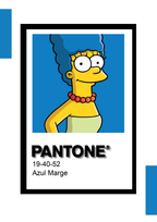 PANTONE Marge Simpsons