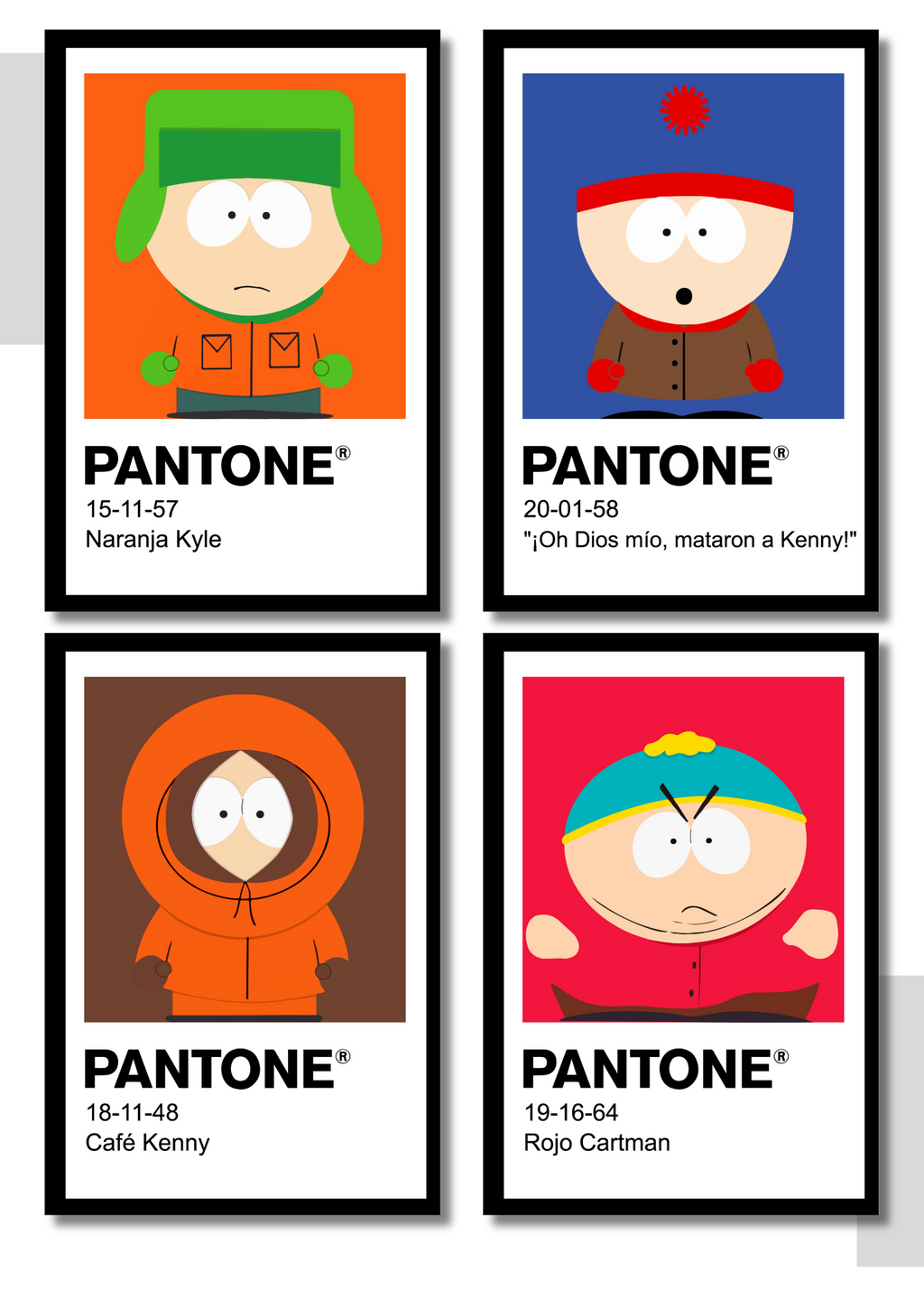 PANTONE SOUTH PARK