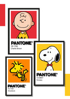 Cuadro Decorativo Pantone Snoopy y sus Amigos – Peanuts