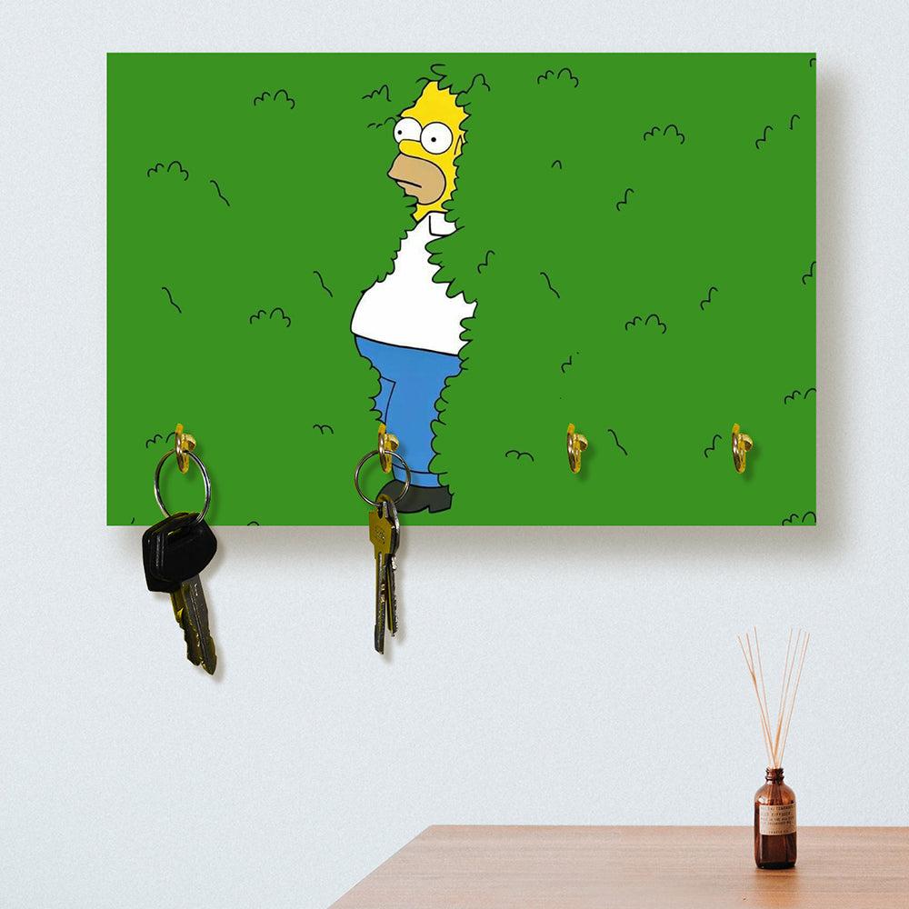 Portallaves Homero en el arbusto (Pequeño / Grande)