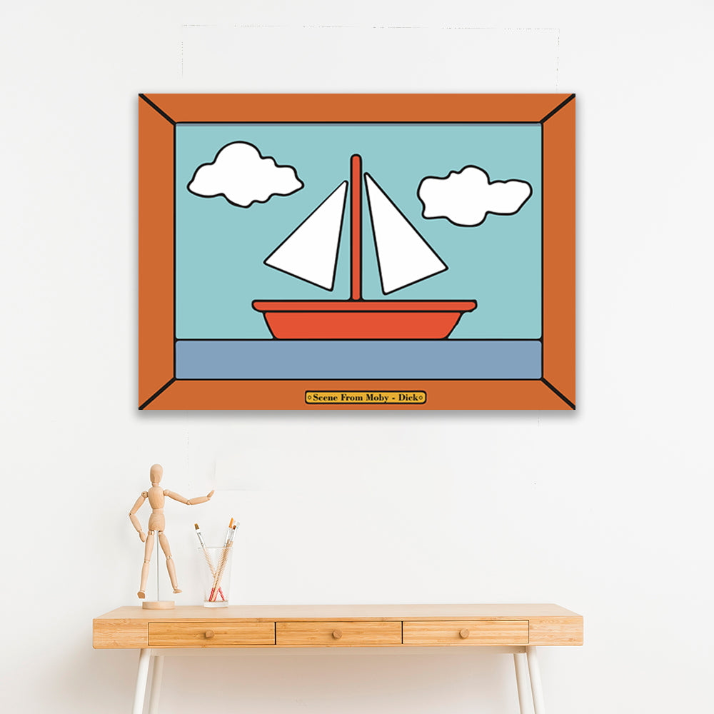 Cuadro Barco Simpson