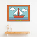 Cuadro Barco Simpson