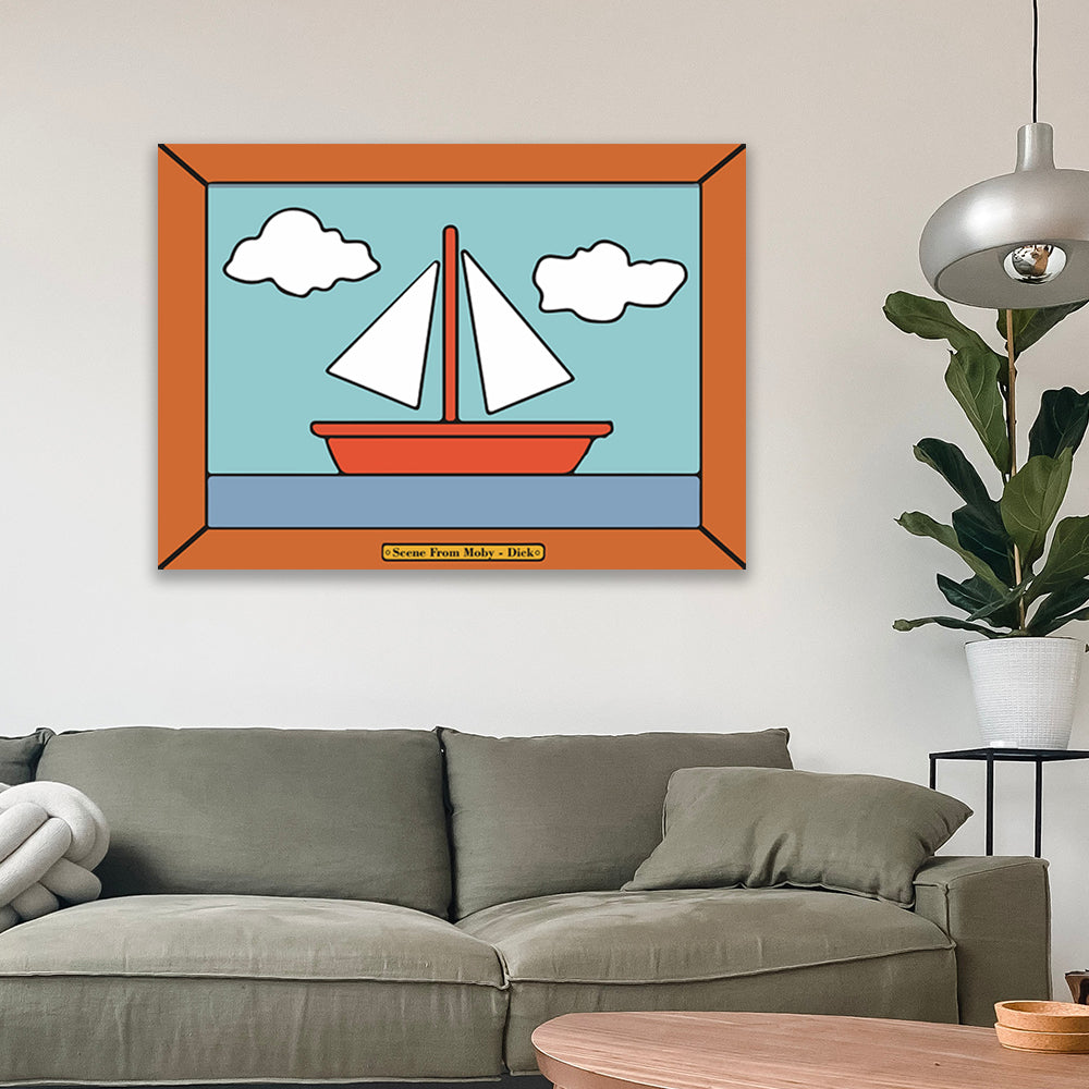 Cuadro Barco Simpson