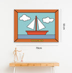 Cuadro Barco Simpson