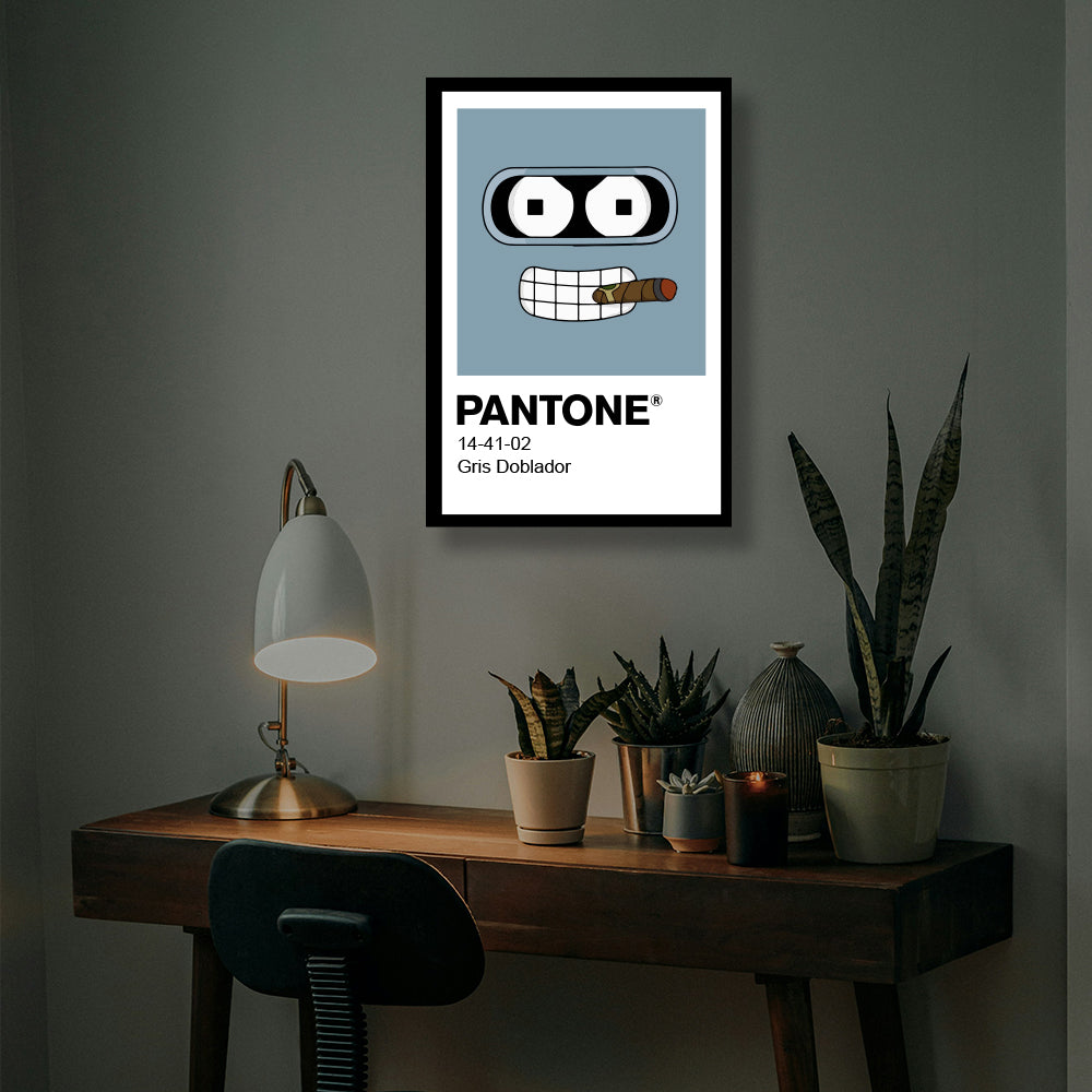 PANTONE Bender Bending Rodríguez -Futurama
