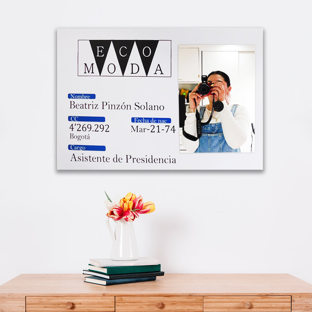 Cuadro carnet Betty la Fea  con Espejo