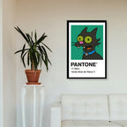 Cuadro Decorativo Pantone Bola de Nieve I y II - Los Simpson