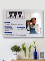 Cuadro carnet Betty la Fea  con Espejo