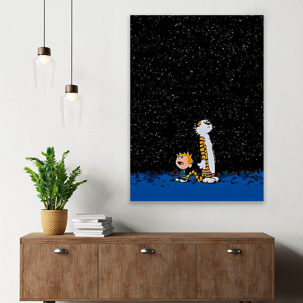 Cuadro Calvin y Hobbes