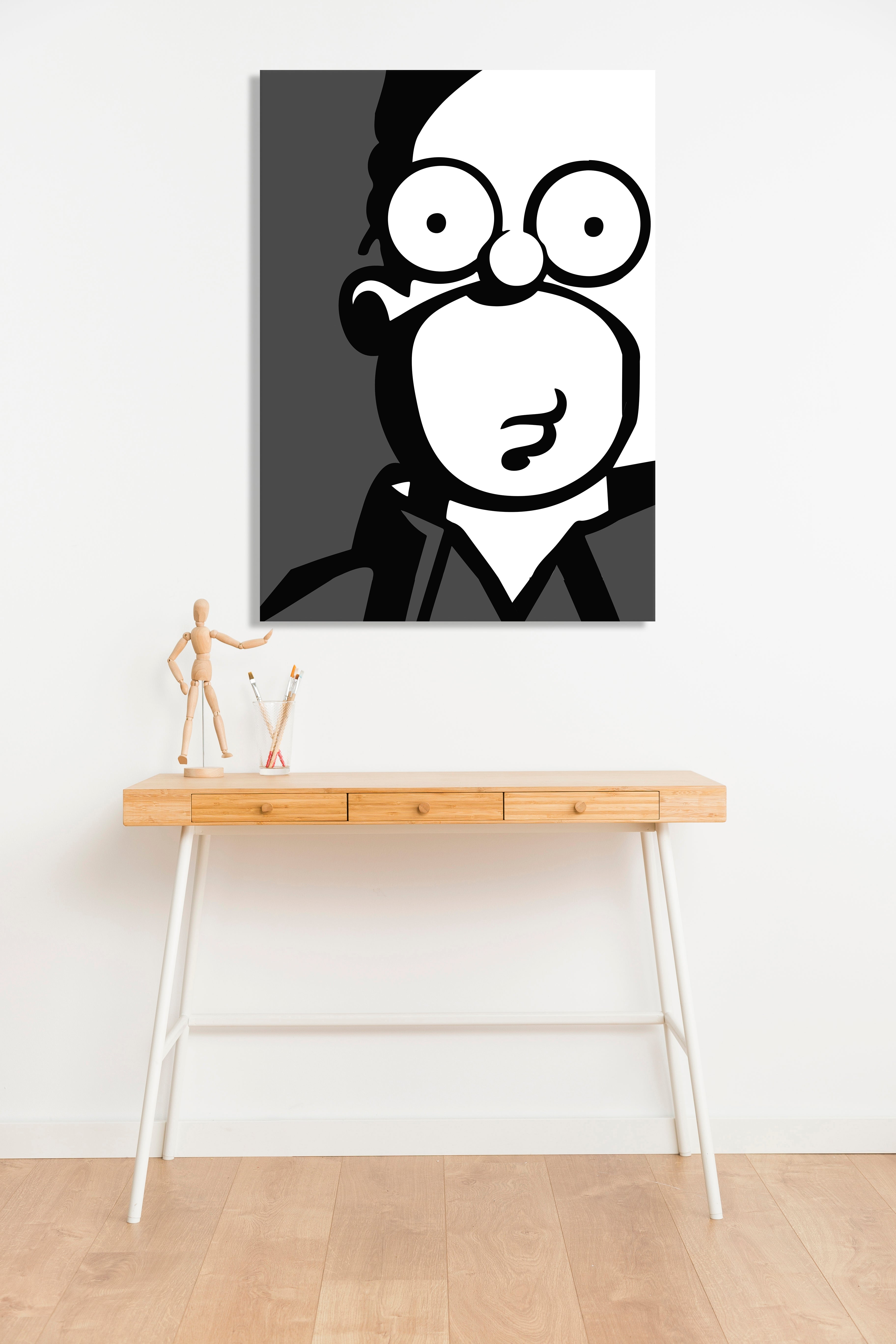 Cuadro Homero Simpson
