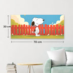Cuadro Snoopy -Felicidad sin prisa
