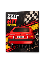 Cuadro Portallaves 3D Volkswagen Golf GTI MK1