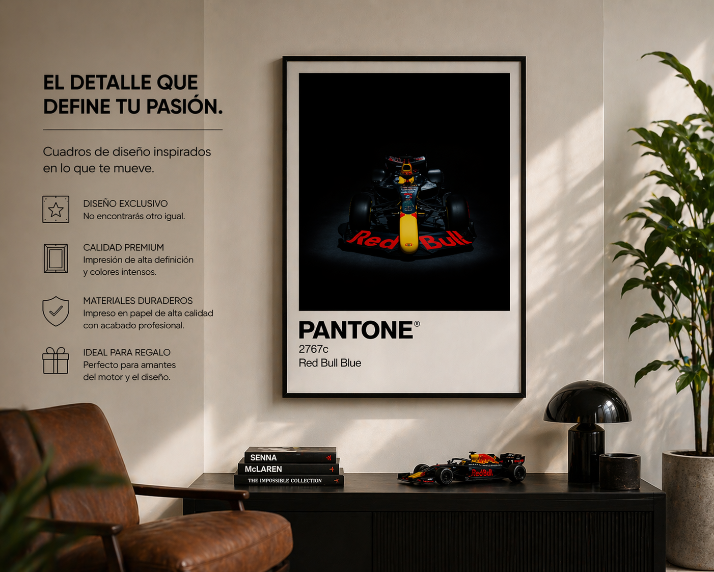 PANTONE F1 RED BULL