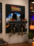 Cuadro Portallaves Delorean Back To The Future