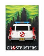 Cuadro Portallaves Ghostbusters ECTO-1 - Cazafantasmas 3D
