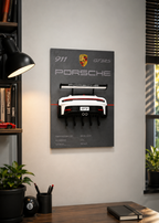 Cuadro Portallaves 3D Porsche 911 GT3 RS