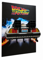 Cuadro Portallaves Delorean Back To The Future 3D