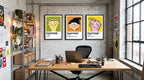 Cuadro Decorativo Pantone Ed, Edd y Eddy – Cartoon Network
