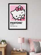 Cuadro Decorativo Pantone Hello Kitty