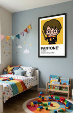 Cuadro Decorativo Pantone Harry Potter – Diseño Individual