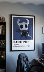 Cuadro Decorativo Pantone El Caballero – Hollow Knight