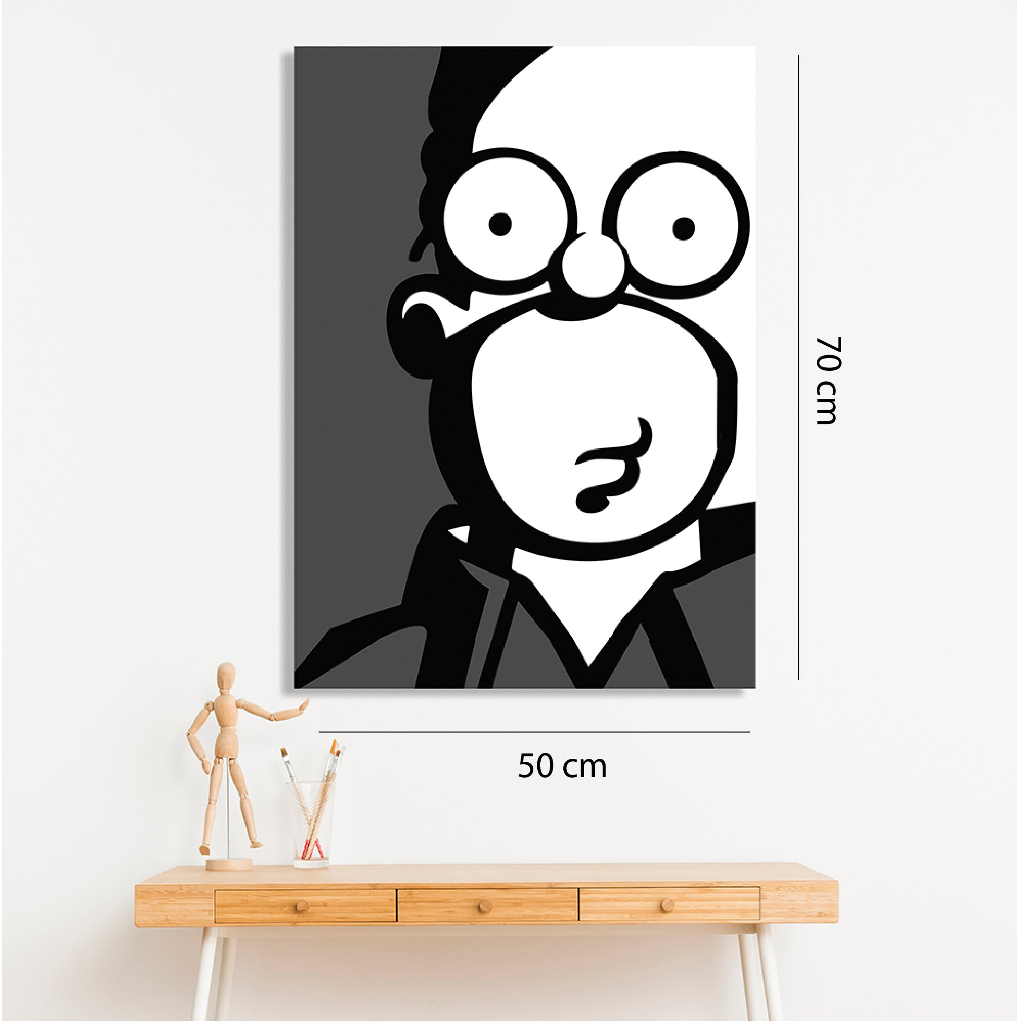 Cuadro Homero Simpson