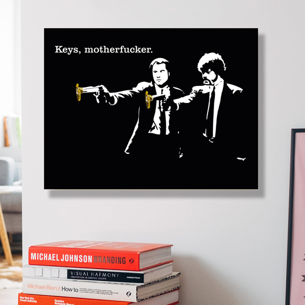 Portallaves "Keys, Motherf*cker”  Pulp Fiction