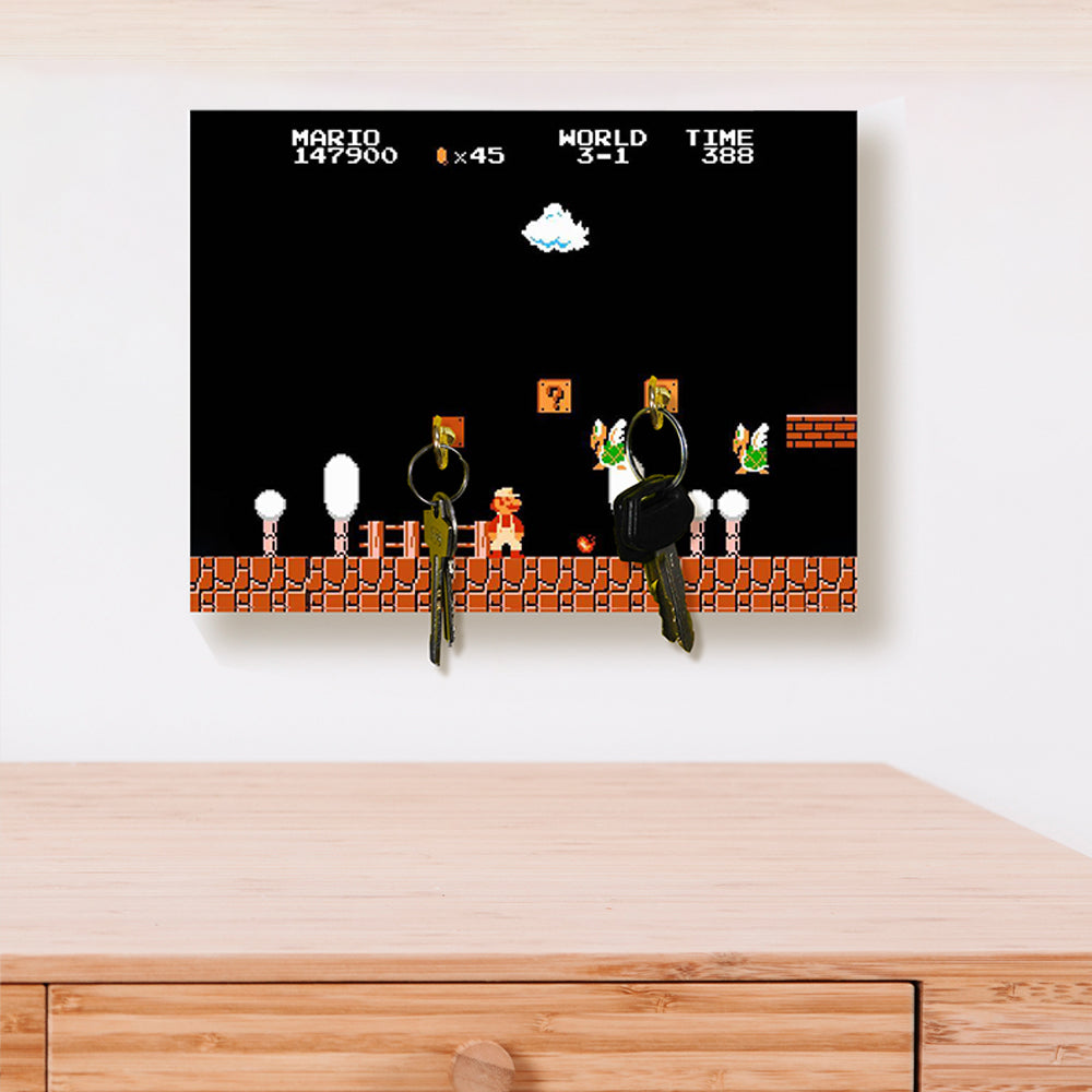 Portallaves Mario Bros Level Up