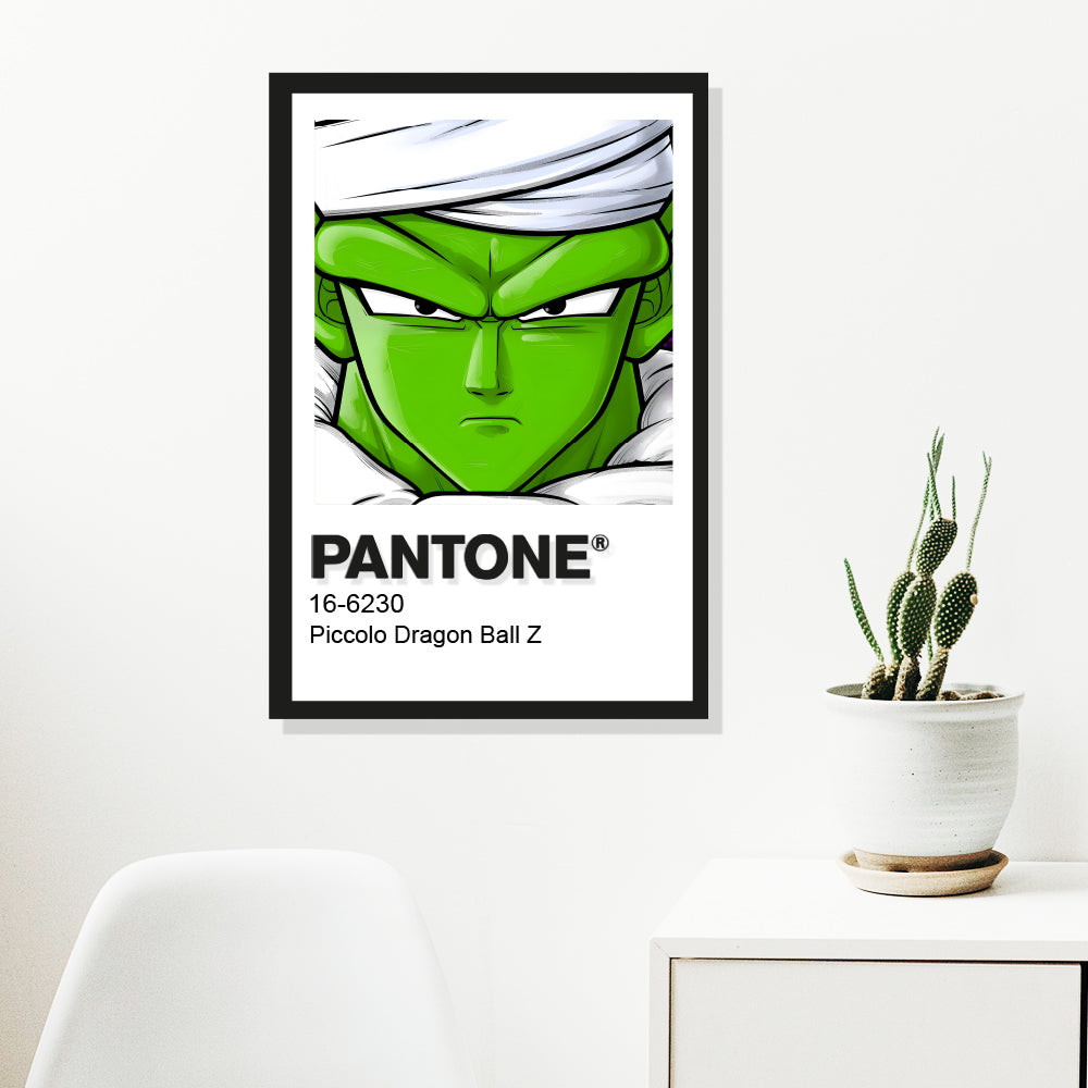 Cuadro Decorativo Pantone Piccolo - Dragon Ball Z