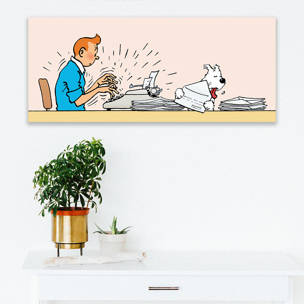 Cuadro Las aventuras de Tintín