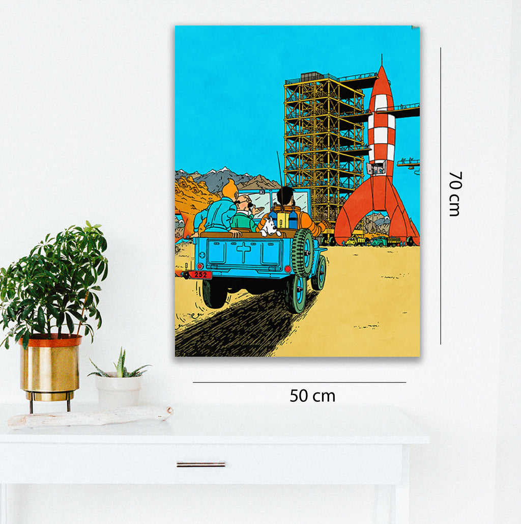 Cuadro  Las aventuras de Tin Tin