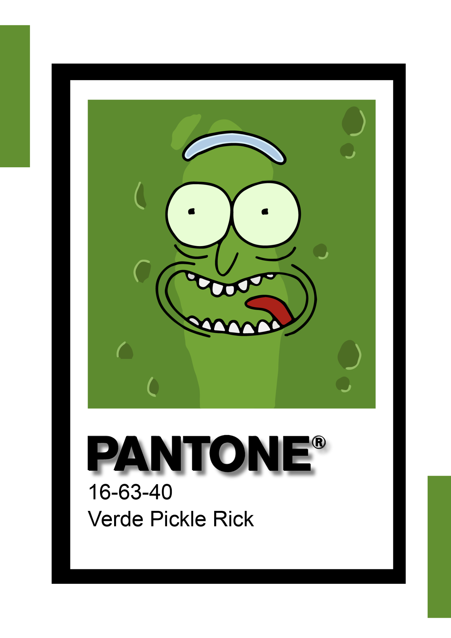 PANTONE Pickle Rick