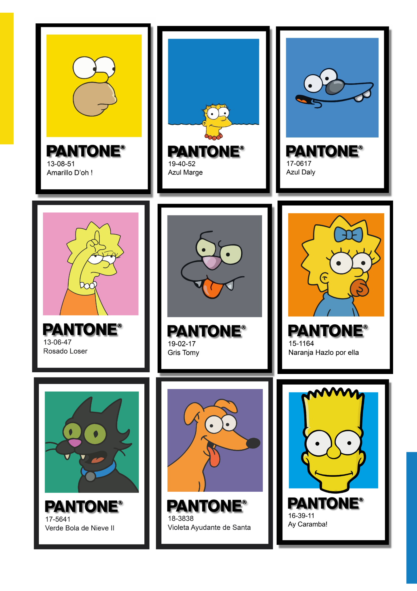 PANTONE THE SIMPSONS