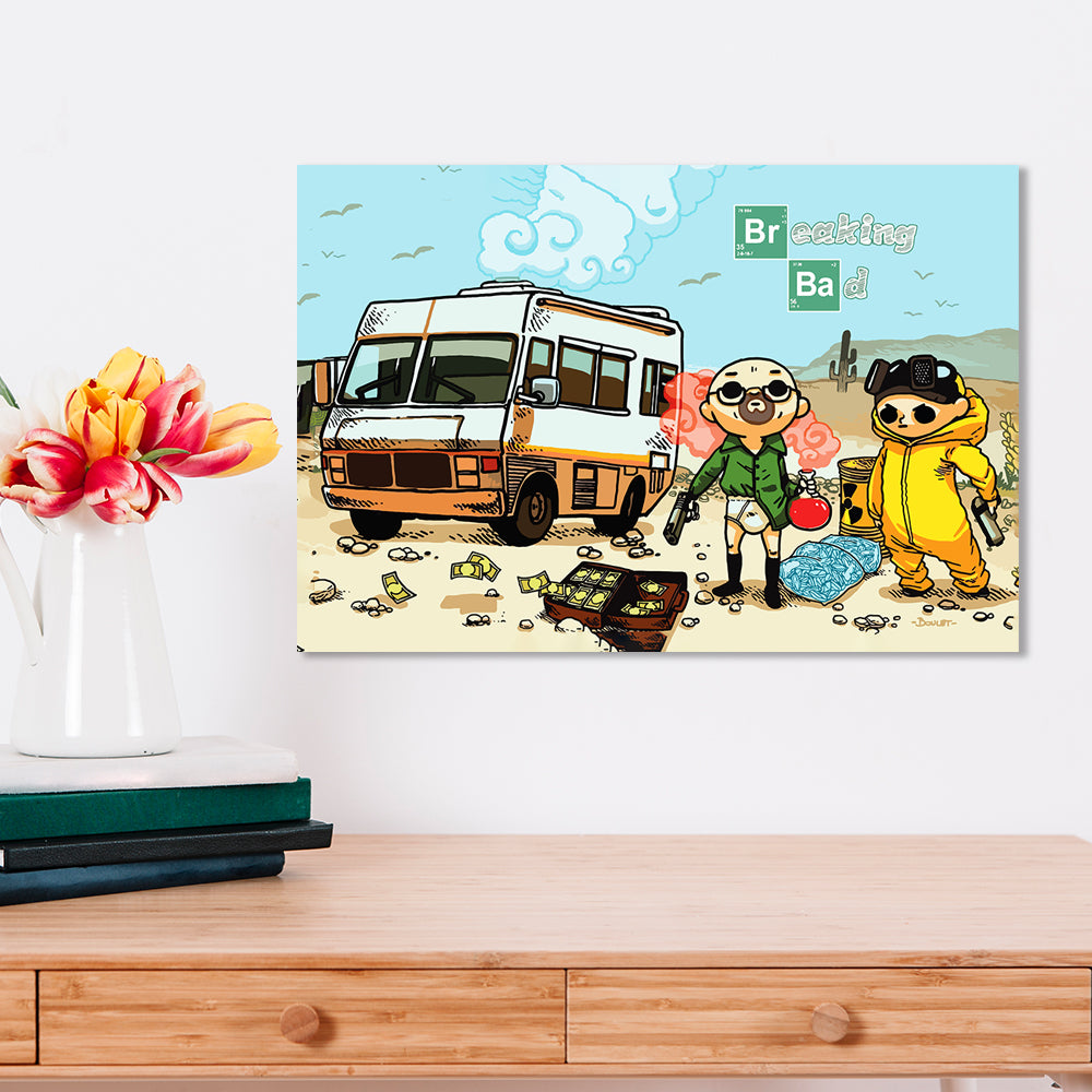 Cuadro 🧪 Breaking Bad – El Desierto del Caos