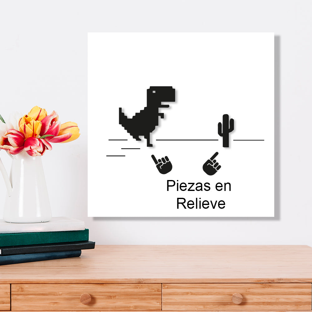 Cuadro  🦖 Error 404 – Dinosaurio Google