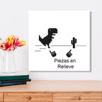 Cuadro  🦖 Error 404 – Dinosaurio Google