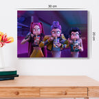 Cuadro Guerreras Urbanas: Actitud Sin Filtros 🍜🔥