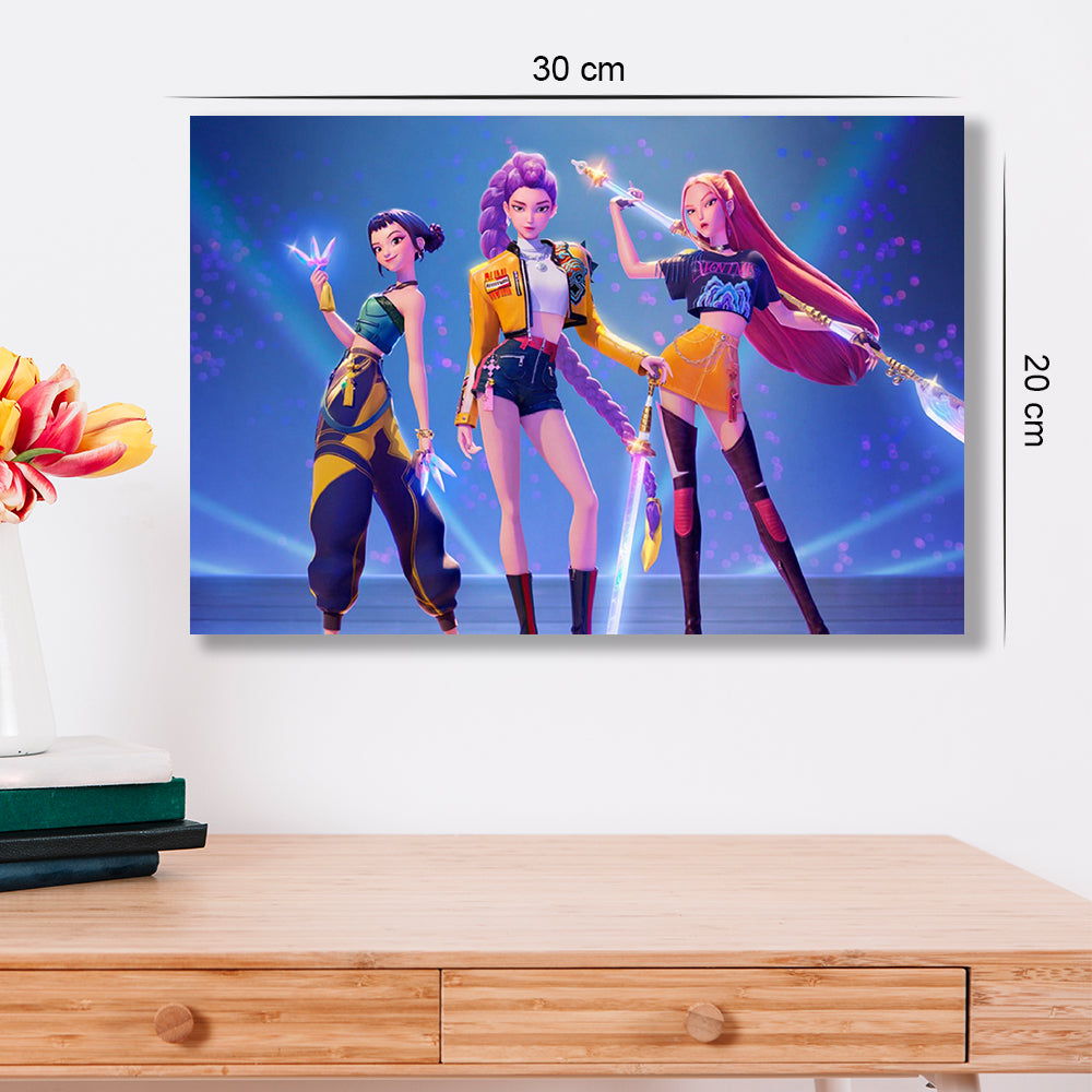 Cuadro Guerreras Pop: Poder, Estilo y Actitud 🔥✨