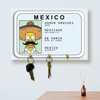 Cuadro / Portallaves Homero Sánchez