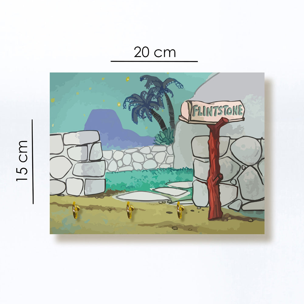 Portallaves “Flintstone” los Picapiedras