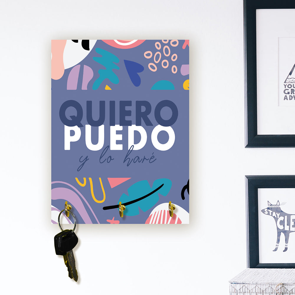 Portallaves “Quiero, Puedo y lo Haré”