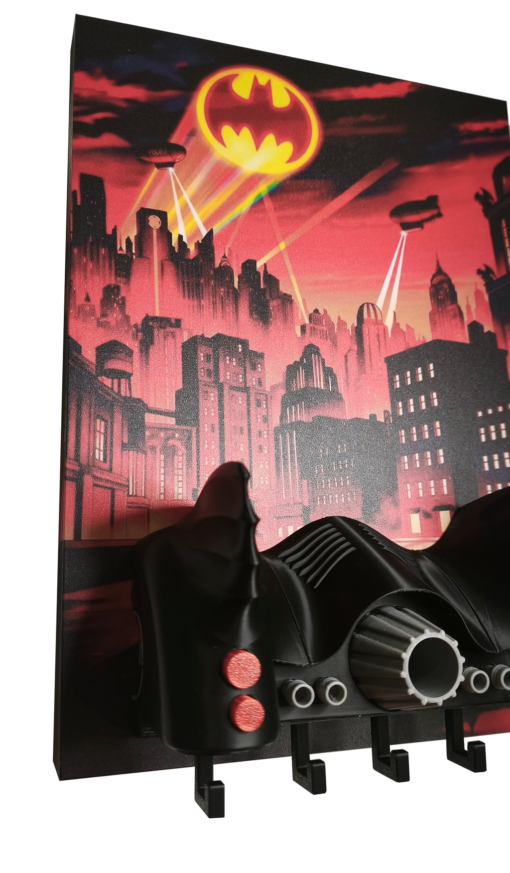 🦇 Portallaves Batimóvil 3D