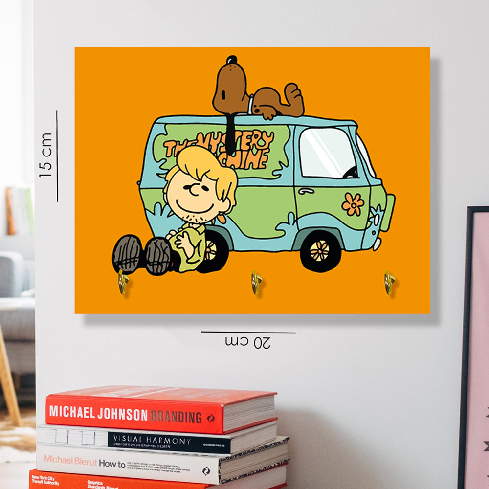 Portallaves Scooby-Doo Mystery Van