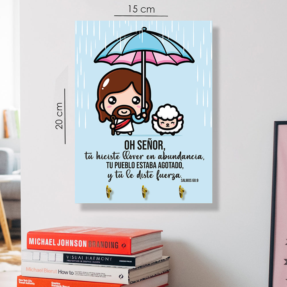 Portallaves Bajo Su Cuidado – Fe que Acompaña tu Hogar